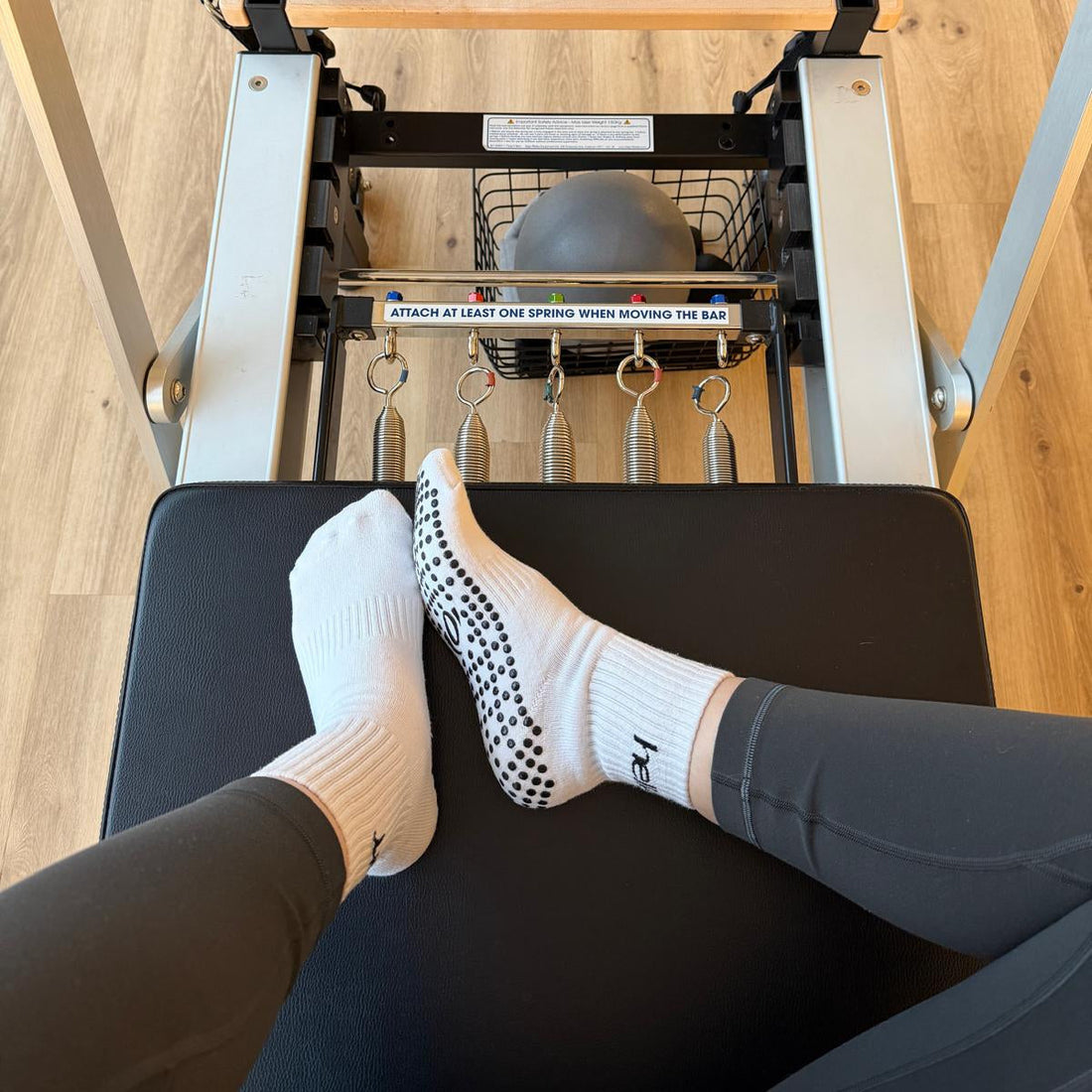 Barefoot vs. Grip Socks: Why You Need Them for Pilates & Reformer