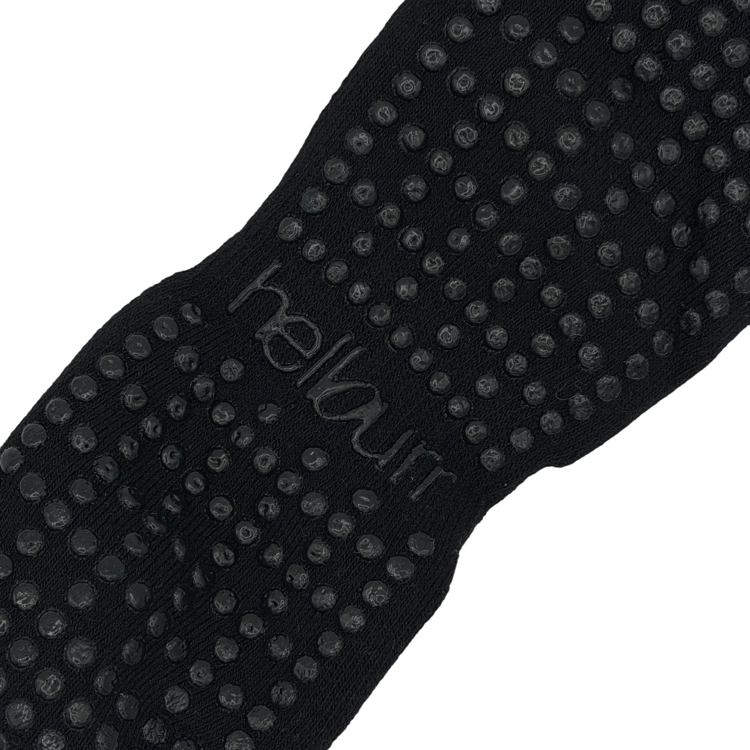 Ballet Pilates Grip Socks - Black