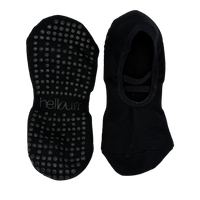 Ballet Pilates Grip Socks - Black