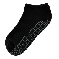 Calcetines Antideslizantes cortos para Pilates - Negro