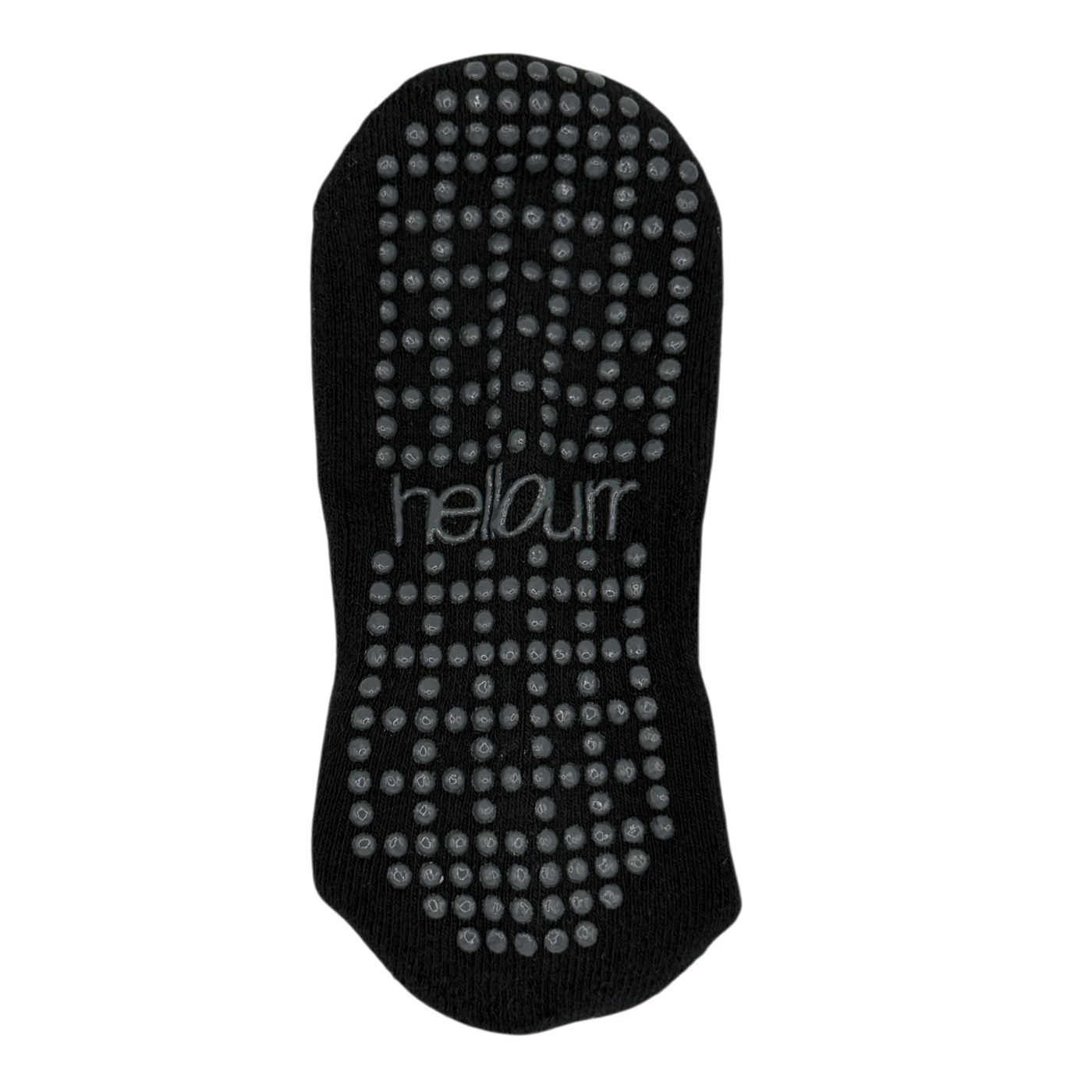 Calcetines Antideslizantes cortos para Pilates - Negro
