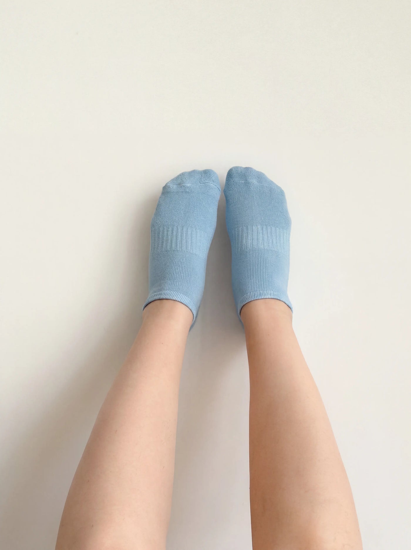 Calcetines Antideslizantes cortos para Pilates - Azul