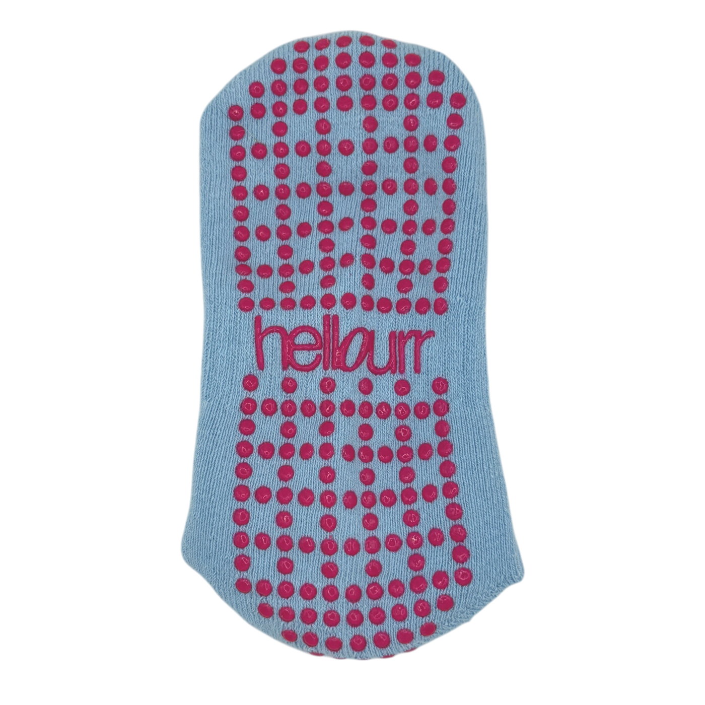 Calcetines Antideslizantes cortos para Pilates - Azul