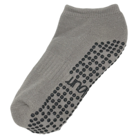 Low Cut Pilates Grip Socks - Grey