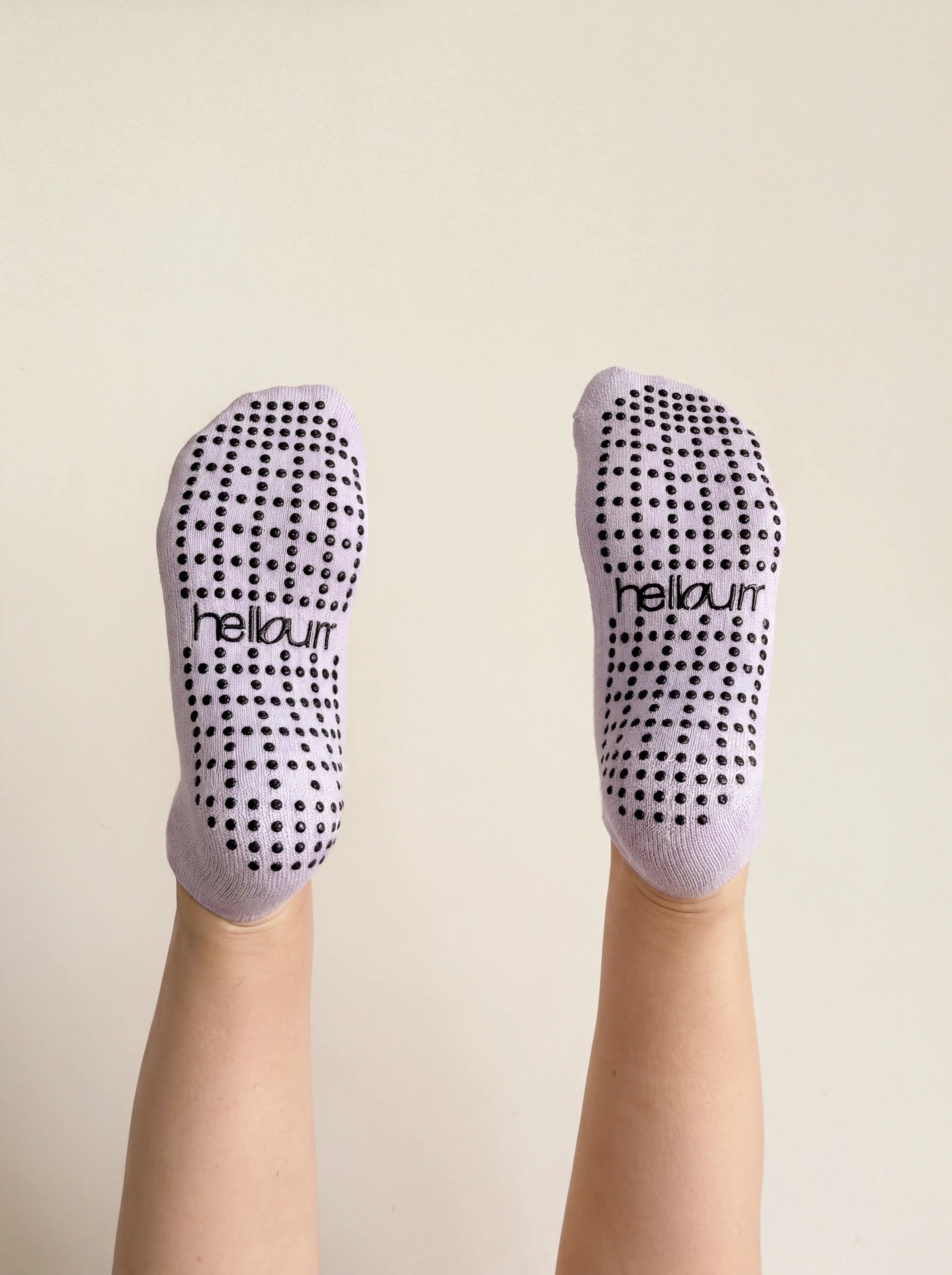 Low Cut Pilates Grip Socks - Summer Purple