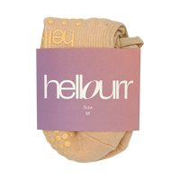 Ballet Pilates Grip Socks - Peach