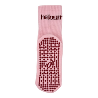 Mid Crew Pilates Grip Socks - Sakura