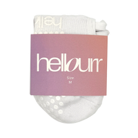 Ballet Pilates Grip Socks - White