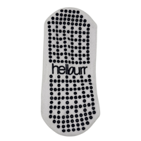 Low Cut Pilates Grip Socks - White