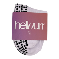 Low Cut Pilates Grip Socks - White